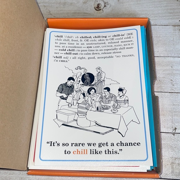 🧡SLANG Flashcard Greeting Cards, Set of 10 - Picture 6 of 7